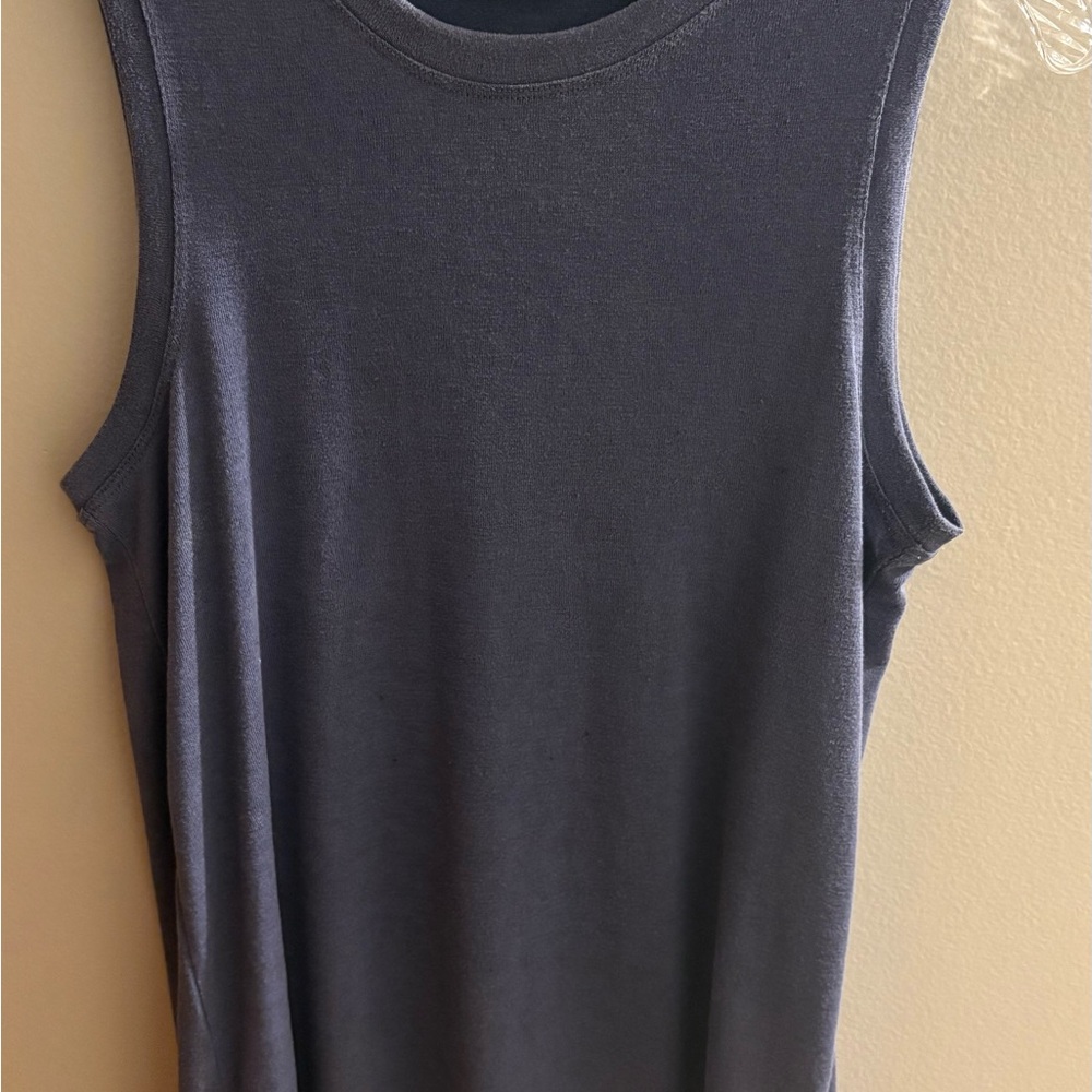 Athleta Sleeveless Blue Tank
